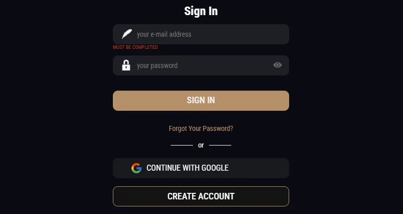 KingBillyWin casino login